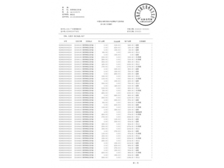 光大银行流水制作案例